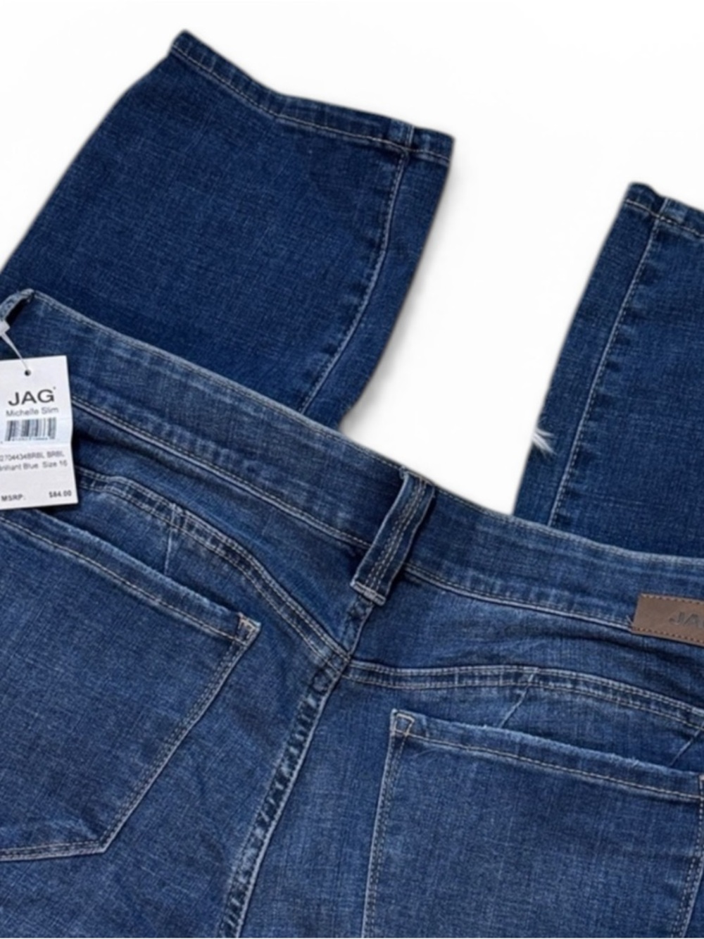 Jag Jeans Women's Dark Blue Straight Leg Jeans